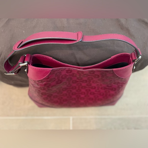BRAND NEW RED BURGUNDY GUCCI HOBO HANDBAG PURSE LEATHER - Picture 5 of 9